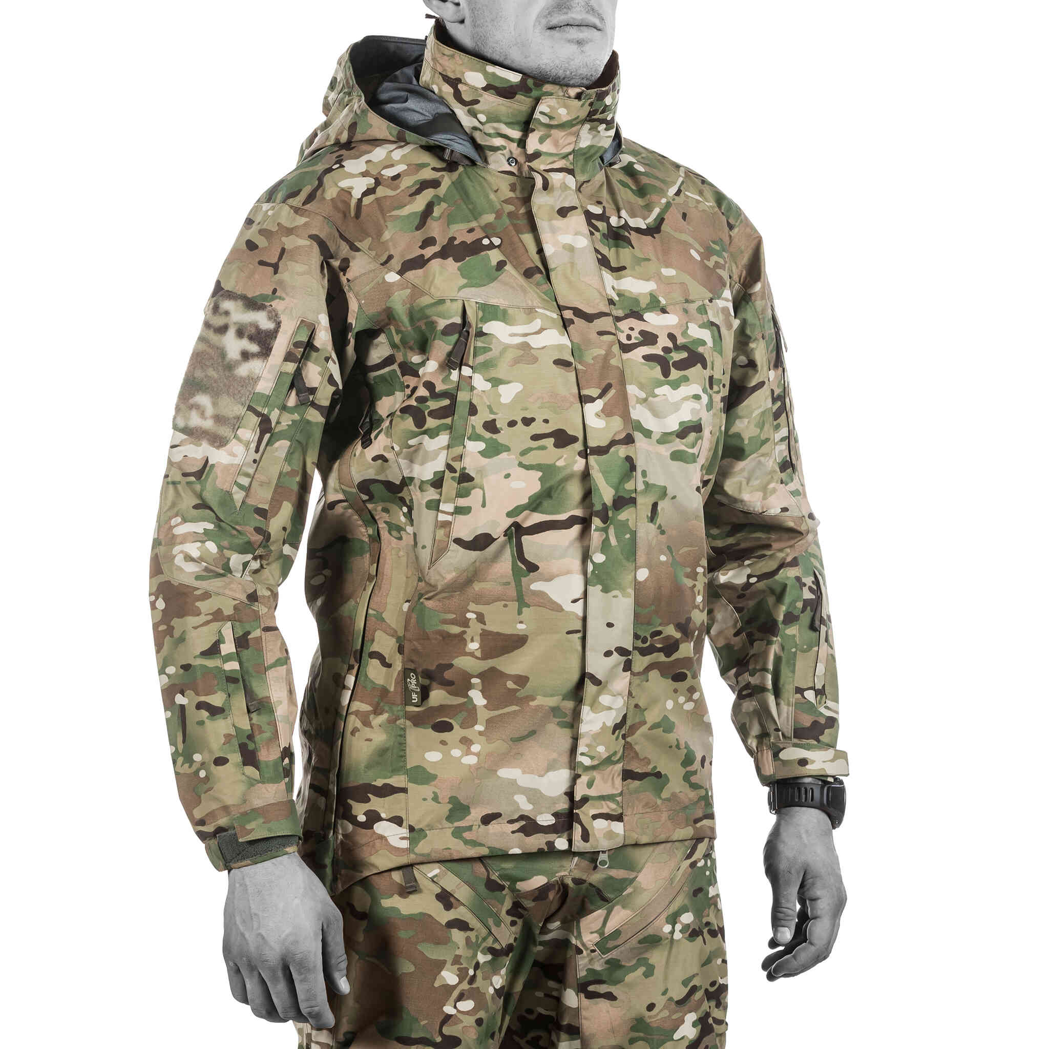monsoon-xt-gen2-jacket-multicam-hero-2019-327 UF PRO MONSOON XT GEN.2 TACTICAL RAIN JACKET - Imagen 1