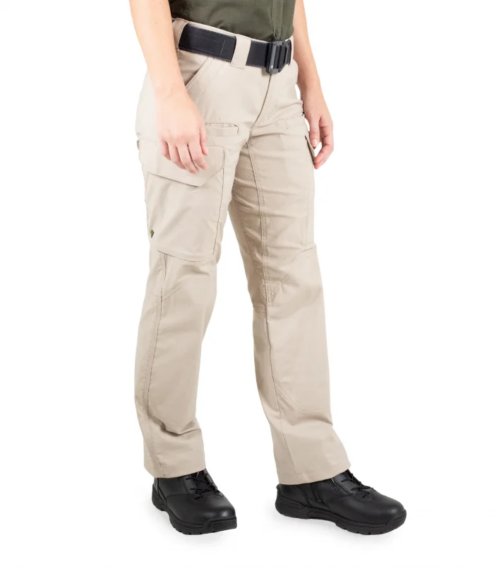 FIRST TACTICAL PANTALONES MUJER V2 TACTICAL - KHAKI - Imagen 6