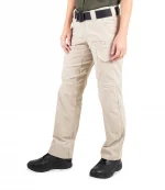 FIRST TACTICAL PANTALONES MUJER V2 TACTICAL - KHAKI - Imagen 2