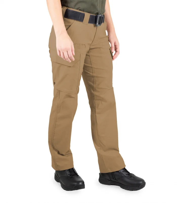 FIRST TACTICAL PANTALONES MUJER V2 TACTICAL - COYOTE - Imagen 6