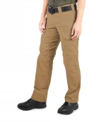 FIRST TACTICAL PANTALONES MUJER V2 TACTICAL - COYOTE - Imagen 2