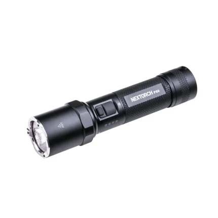 NEXTORCH P80 - Linterna táctica profesional con 2100 lúmenes y recarga USB-C