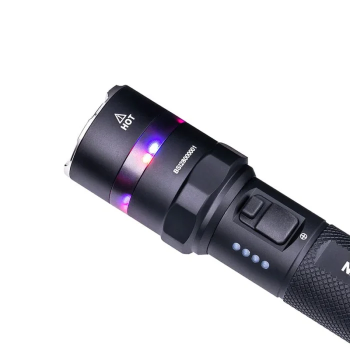LINTERNA TÁCTICA NEXTORCH P84 – 3000 LÚMENES Y LUCES DE EMERGENCIA 360°