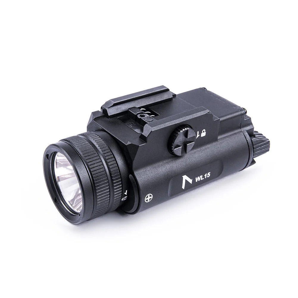 NEXDOT WL15 linterna táctica con acceso frontal a batería NEXDOT WL15 linterna táctica con acceso frontal a batería