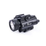 NEXDOT WL25 linterna táctica para arma con láser verde vista frontal