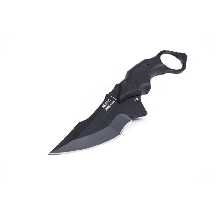 NEXKUT Fierce NMD76 cuchillo de combate D2 vista lateral