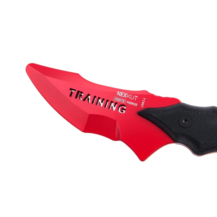 NEXKUT Fierce NMD76 cuchillo training rojo vista lateral