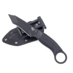 Cuchillo táctico NEXKUT PTK75 con funda Kydex y sistema de anclaje