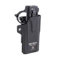 Funda NEXTORCH V43 X-Carry con linterna TA70 insertada y lista para extracción rápida