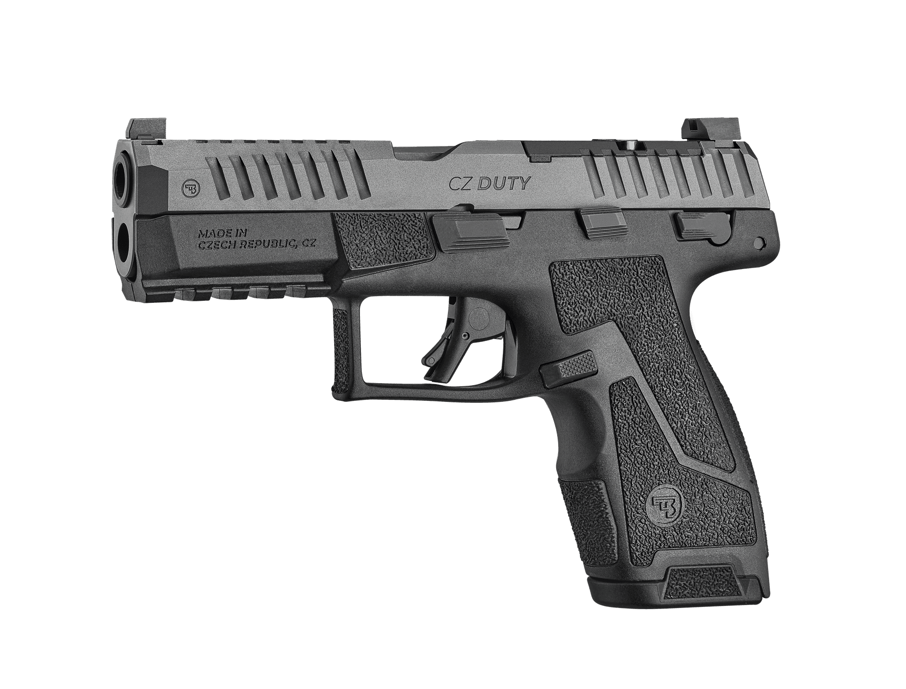 Pistola CZ DUTY 4.0 C MS lado izquierdo