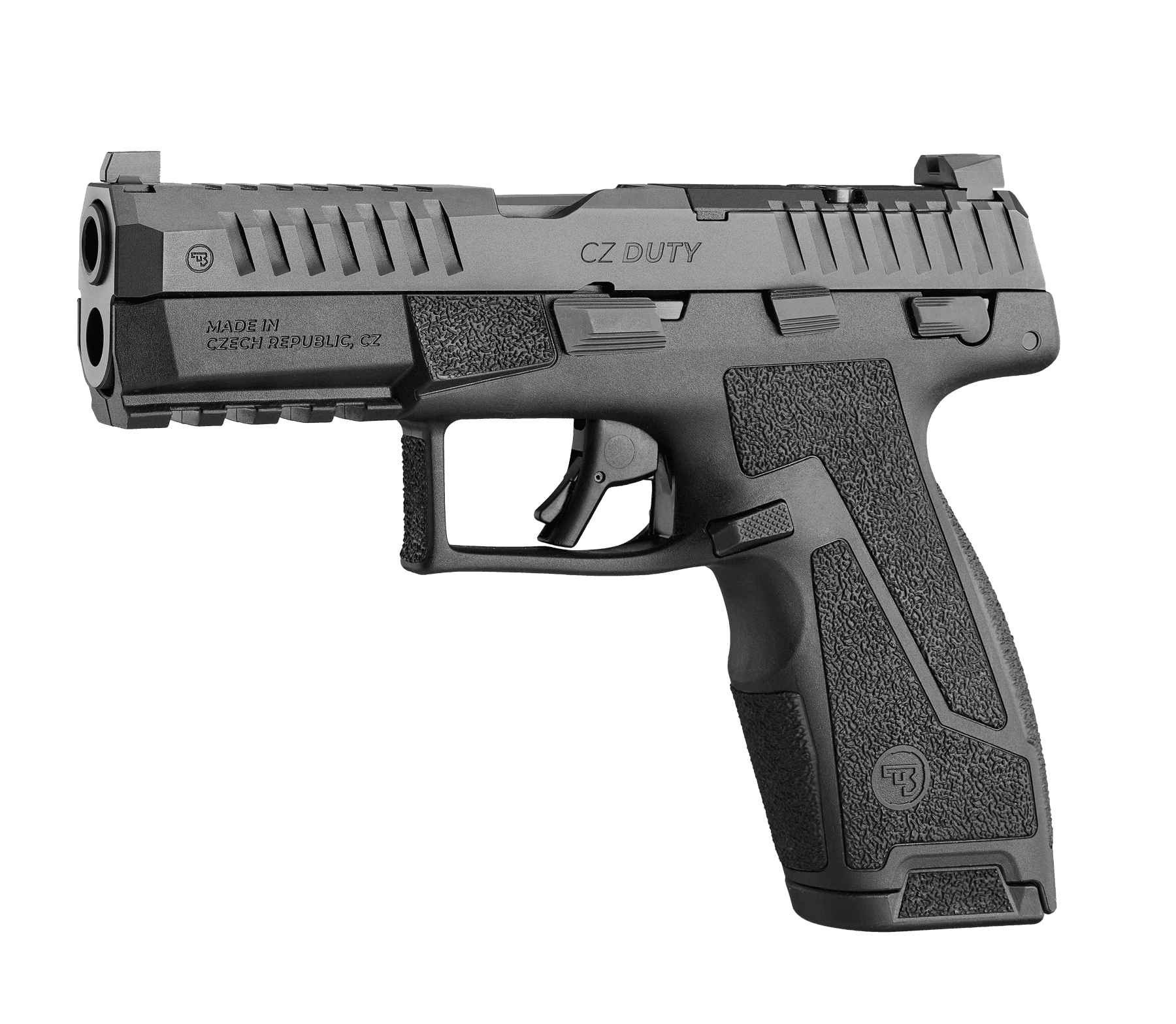 Pistola CZ DUTY 4.0 F MS lado izquierdo